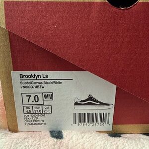 Vans Brooklyn LD Black & White Vans